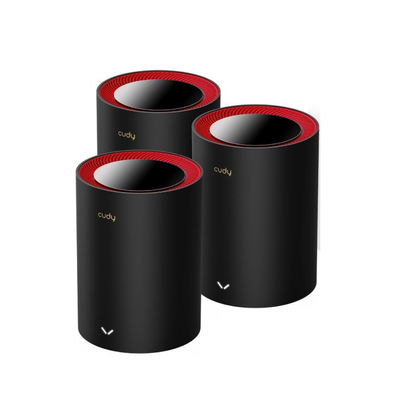 CUDY Router wireless M3000 3-Pack, WIFI 6, Mesh, Dual Band, M3000(3-PACK)