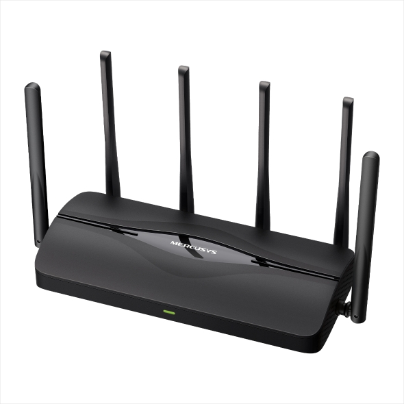 Mercusys ROUTER, BE6500, 1× 2.5 Gbps WAN port, 1× 2.5 Gbps LAN port si 2× 1 Gbps LAN, dual, MR37BE