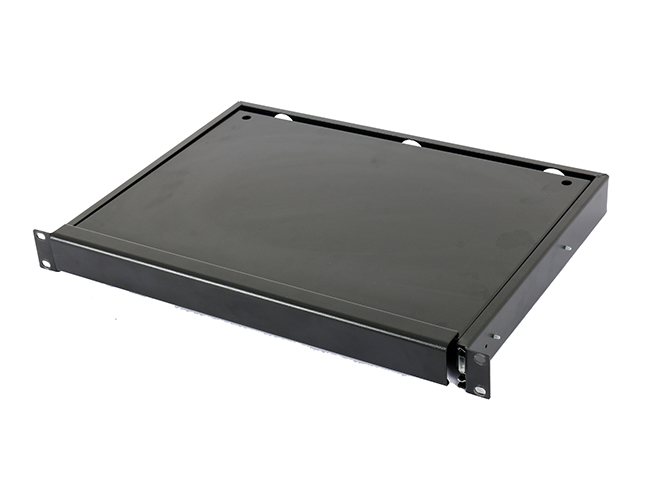 SPACER SUPORT TASTATURA 1U pentru rack 19, SPKP-1U300-BK-03