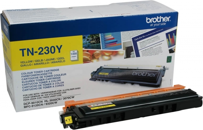 BROTHER Toner Original Yellow pentru HL-3040|3070|DCP-9010|MFC-9120|9320, 1.4K, TN230Y
