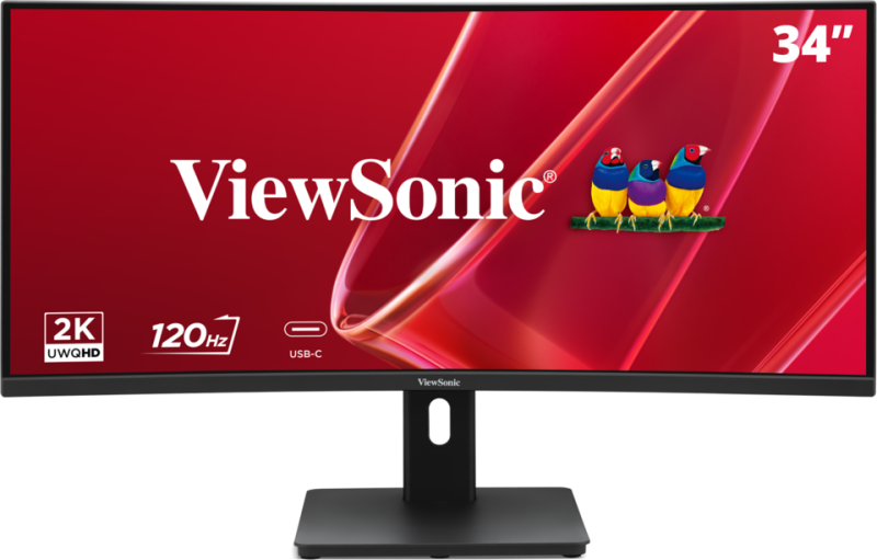 VIEWSONIC Monitor Consumer, 34", 3440x1440 pixeli, Black, VA3420C-2