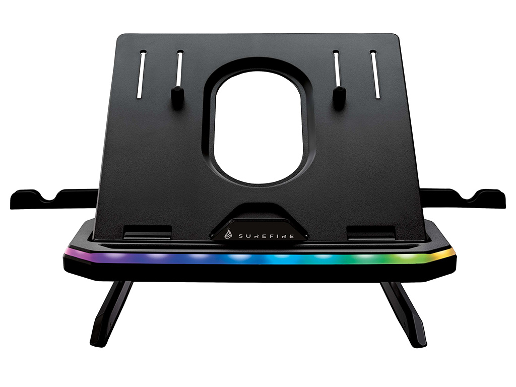 Verbatim STAND Notebook Portus X1 Foldable Laptop Stand with RGB, 48842