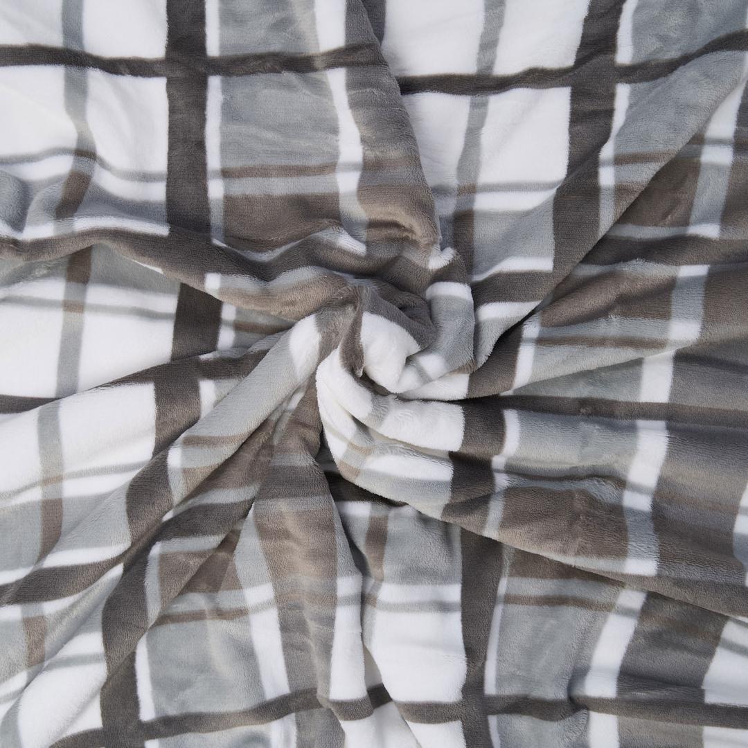 HEINNER Patura Blanita Carouri Gri 160x200 cm, HR-BLKSHP160-GREY - imagine 4