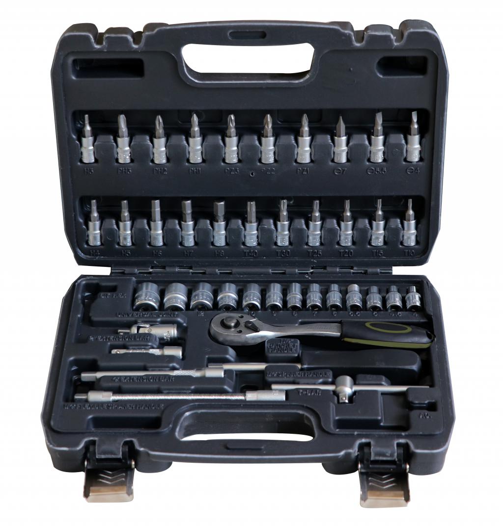 HEINNER TRUSA 45 PIESE 1/4" CR-V, CTSM031