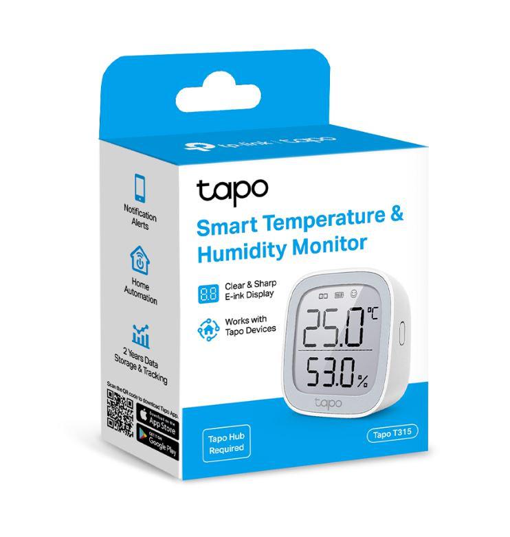 TP-LINK Monitor smart de temperature si umiditate (necesită Hub Tapo), TAPO T315 - imagine 2