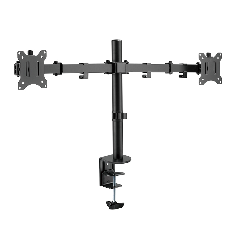 Logilink SUPORT de birou, pt 2 TV/monitor plat, diag. max 32 inch, rotatie, inclinare, BP0098