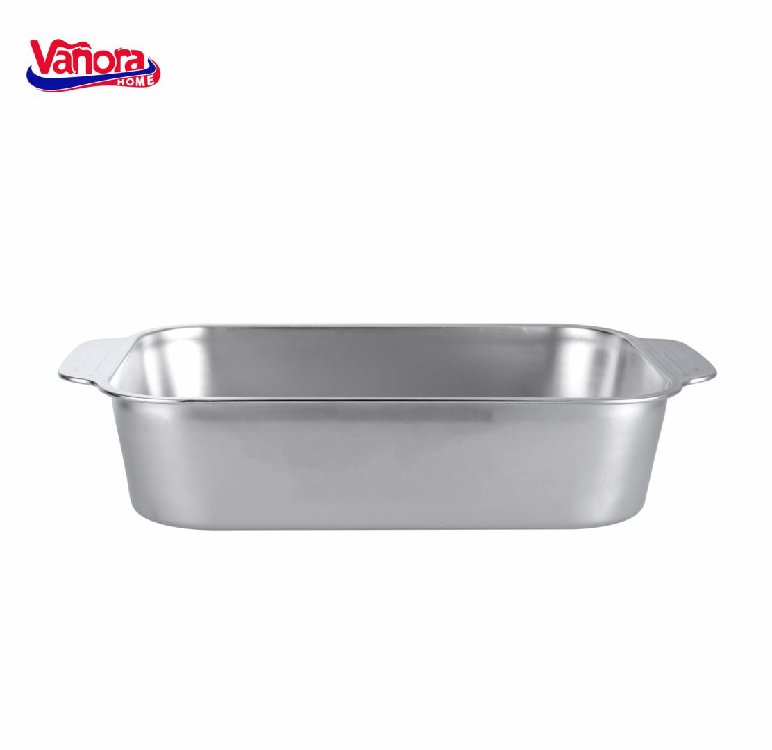 VANORA TAVA INOX 33x19x7.5 CM, LORA, HOME, VN-FM-T33