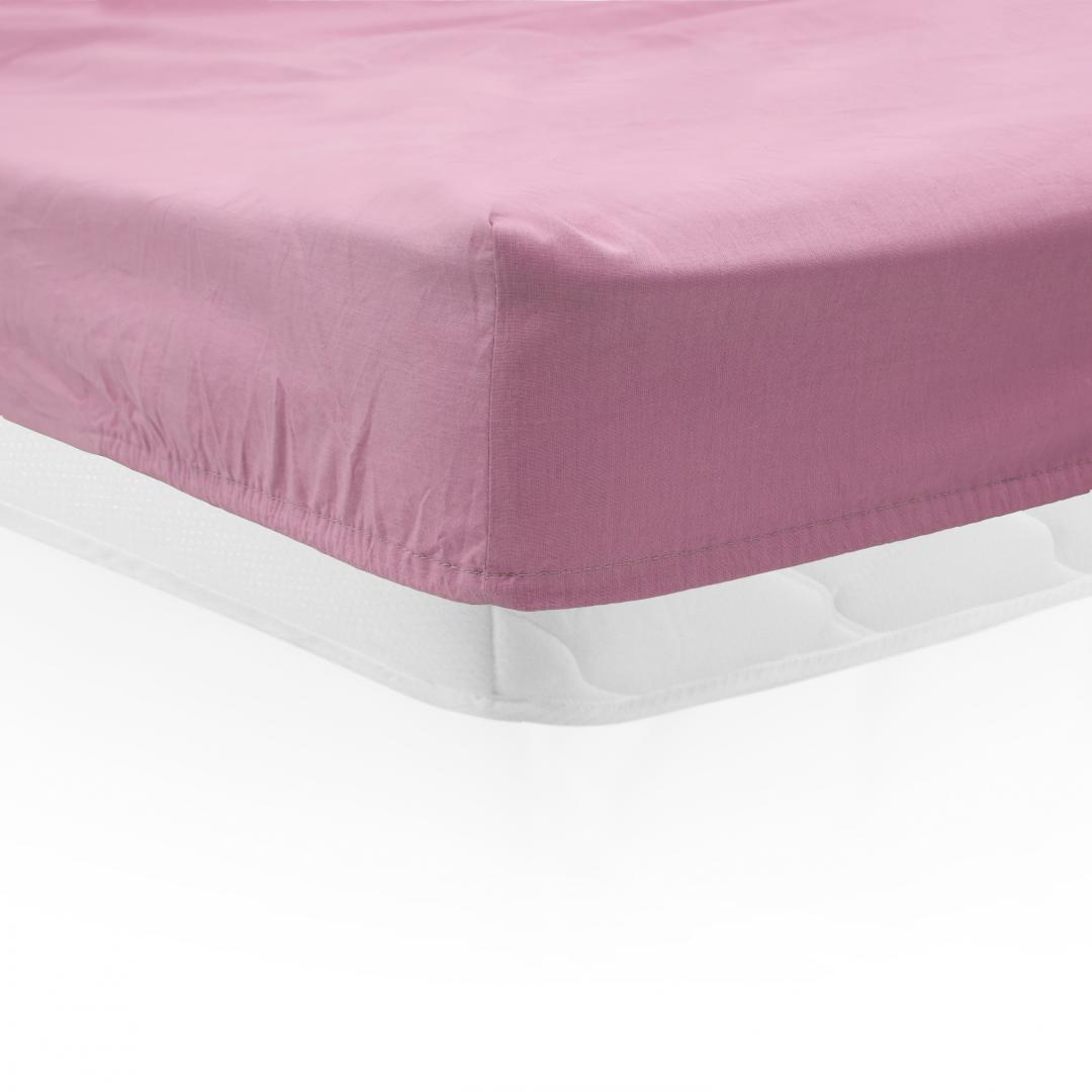 HEINNER CEARCEAF PAT CU ELASTIC 140X200 CM ROZ, HR-SHEET140-PNK