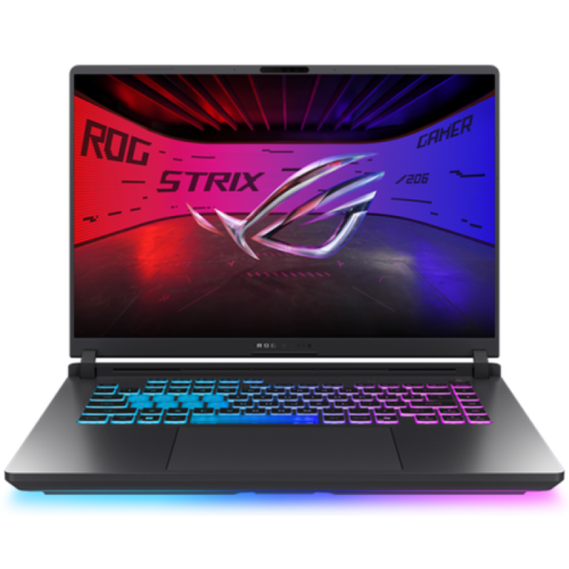 ASUS Laptop Gaming ROG Strix G16, cu procesor AMD Ryzen 9 8940HX, 16'' IPS, 16 GB DDR5, G614PH-RV171