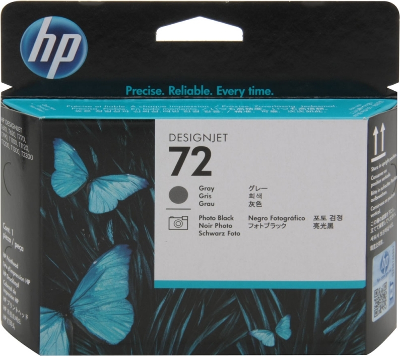 HP Cap Printare Original Photo Black/Grey, nr.72 pentru DesignJet, C9380A