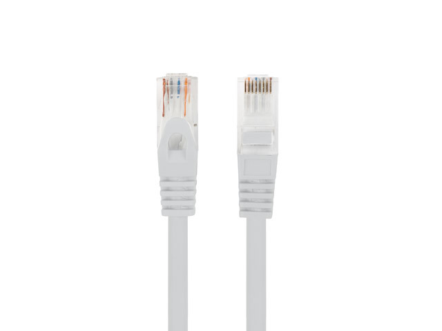 Lanberg Patch cord Cat.6 UTP LSZH Cu 0,25 m gri, PCU6-10CU-0025-S