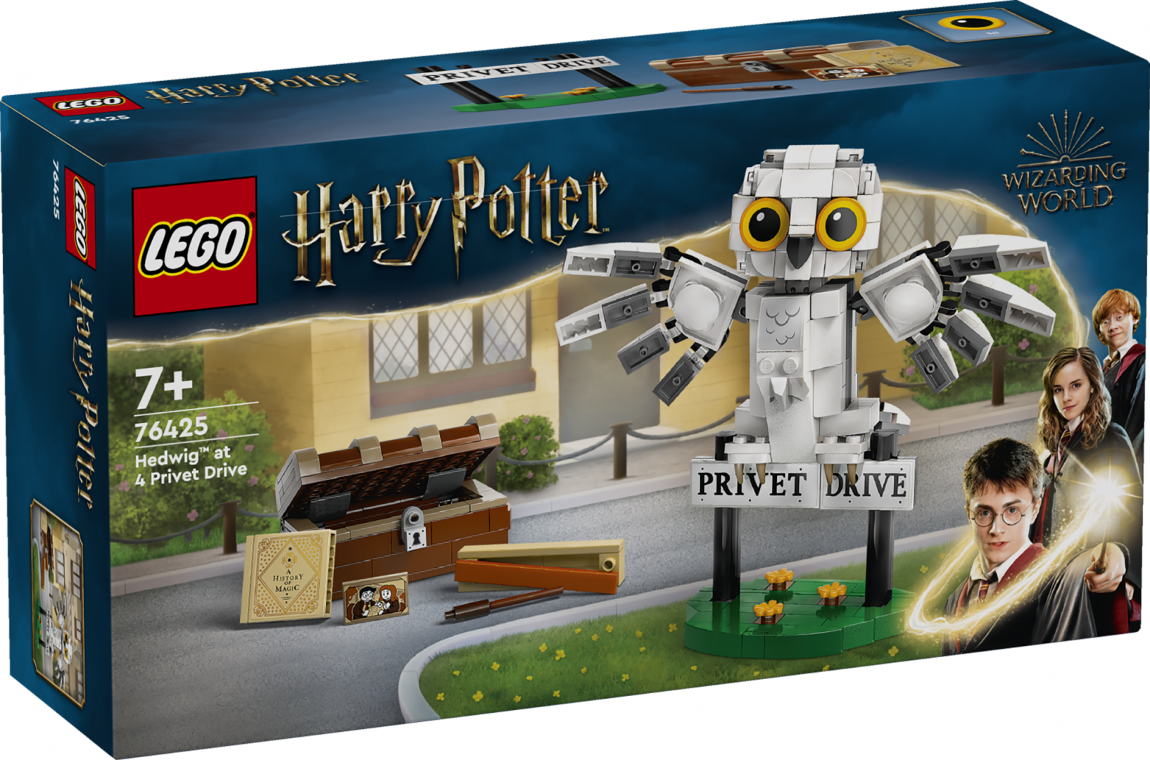 LEGO HEDWIG PE PRIVET DRIVE NR. 4, 76425, LEGO76425 - imagine 3