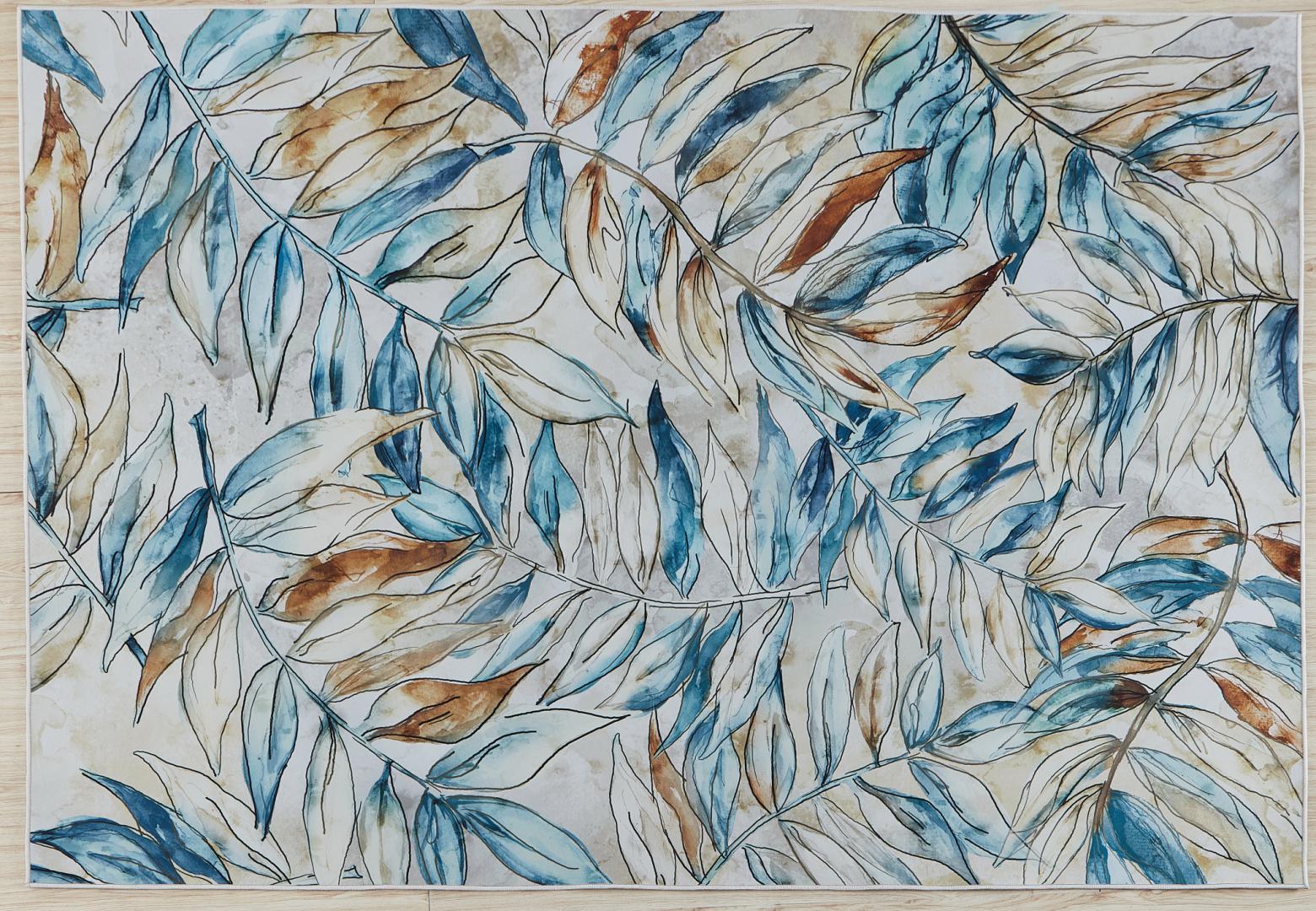 HEINNER Covor cu print digital 3D 160x230 cm Leafs, HR-3DRUG160-LFS