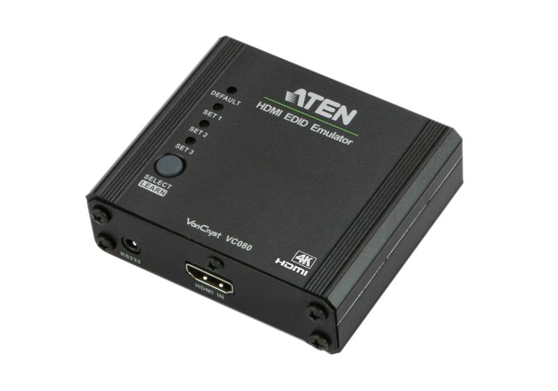 Aten 4K HDMI EDID Emulator with Programmer, VC080-AT