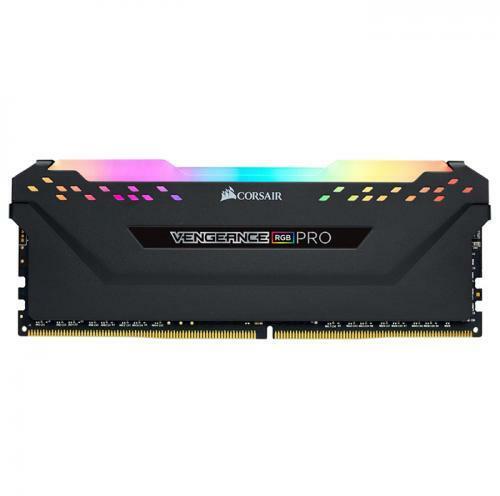 Corsair Memorie DDR DDR4 8 GB, frecventa 3200 MHz, 1 modul, radiator, iluminare, CMW8GX4M1E3200C16