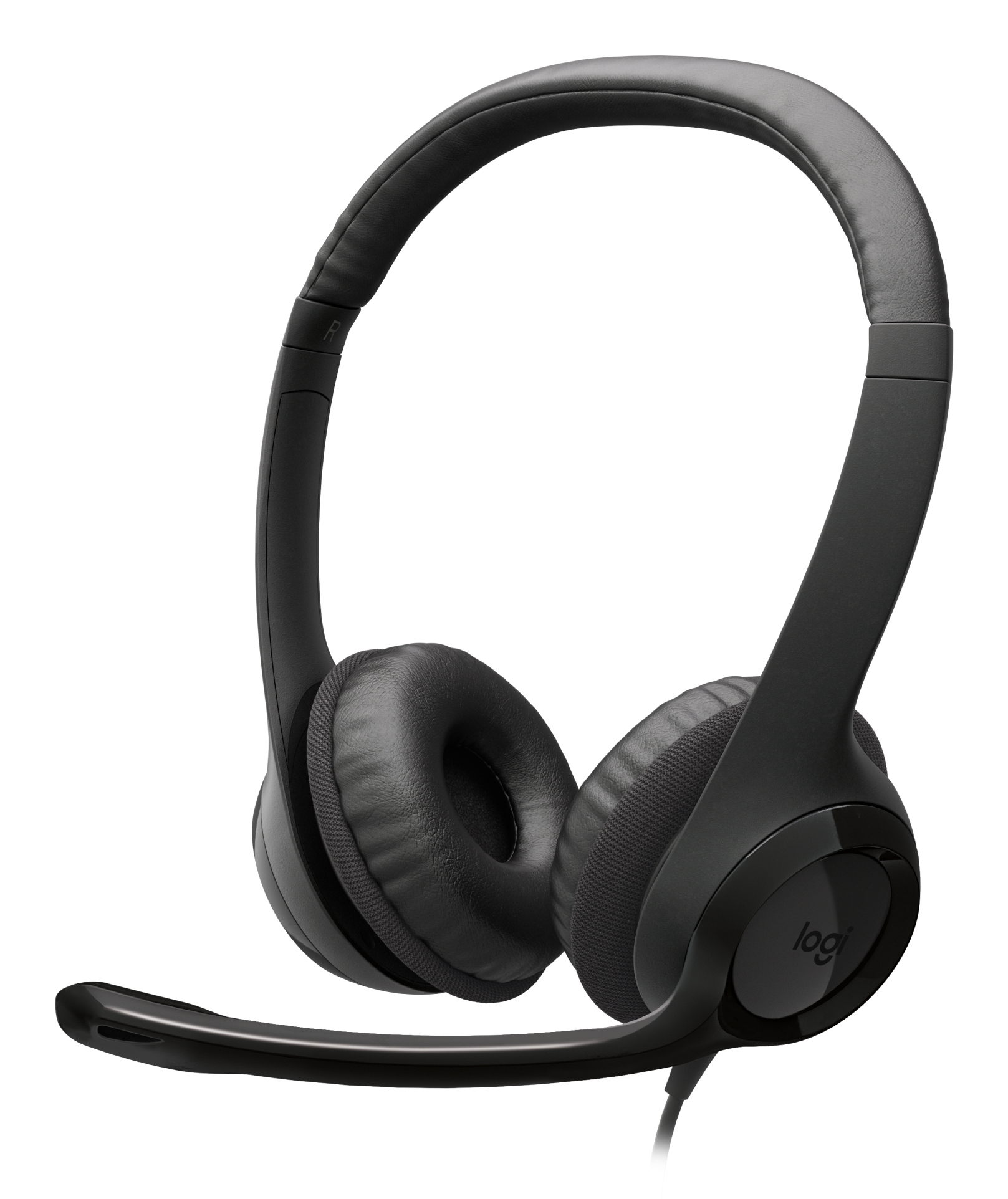 Logitech Casti H390 USB-C Black, 981-001576 - imagine 6