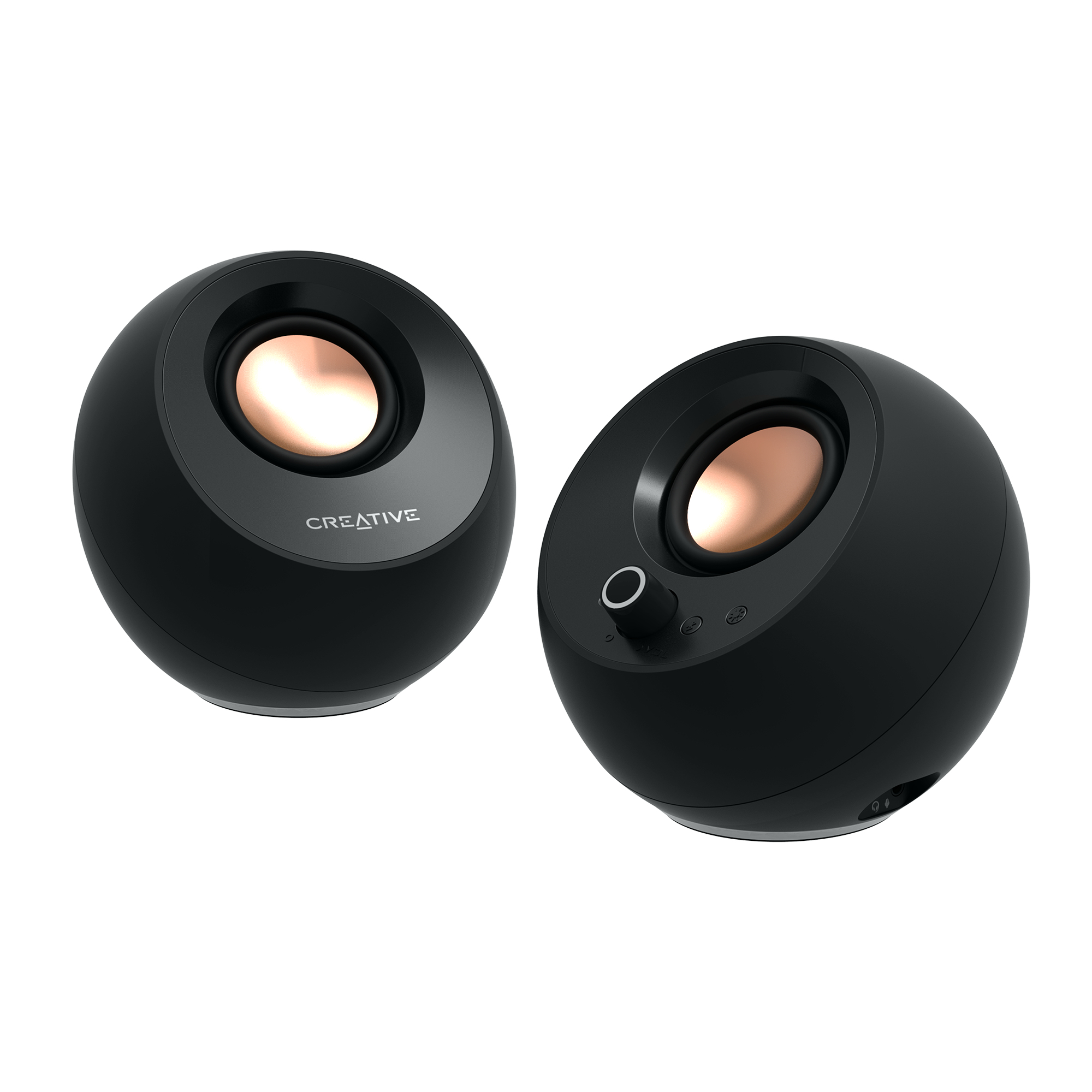 CREATIVE PEBBLE PRO 2.0 Speakers - black, 51MF1710AA000
