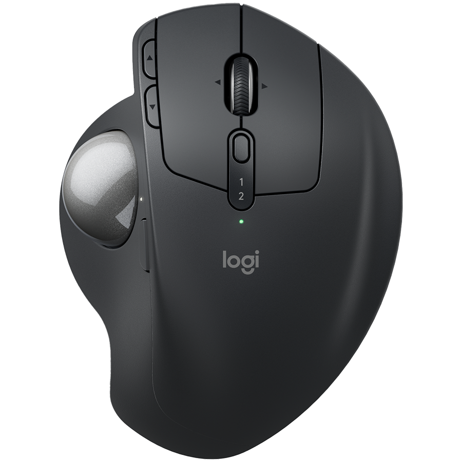 Logitech MX ERGO S ADVANCED WRLS/TRACKBALL-GRAPHITE-EMEA28-935, 910-007260