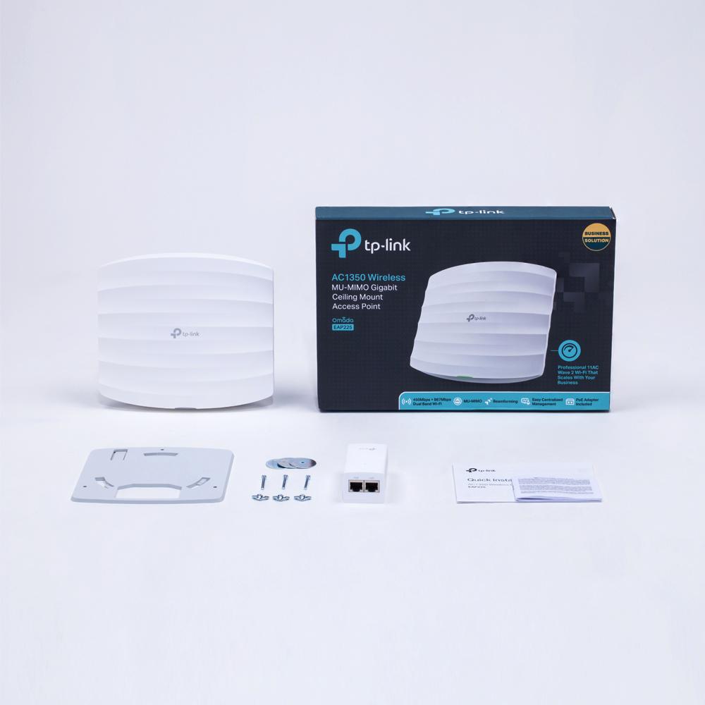 TP-LINK Access point, Poe, Dual-band, WiFi 5 - AC, EAP225 - imagine 3