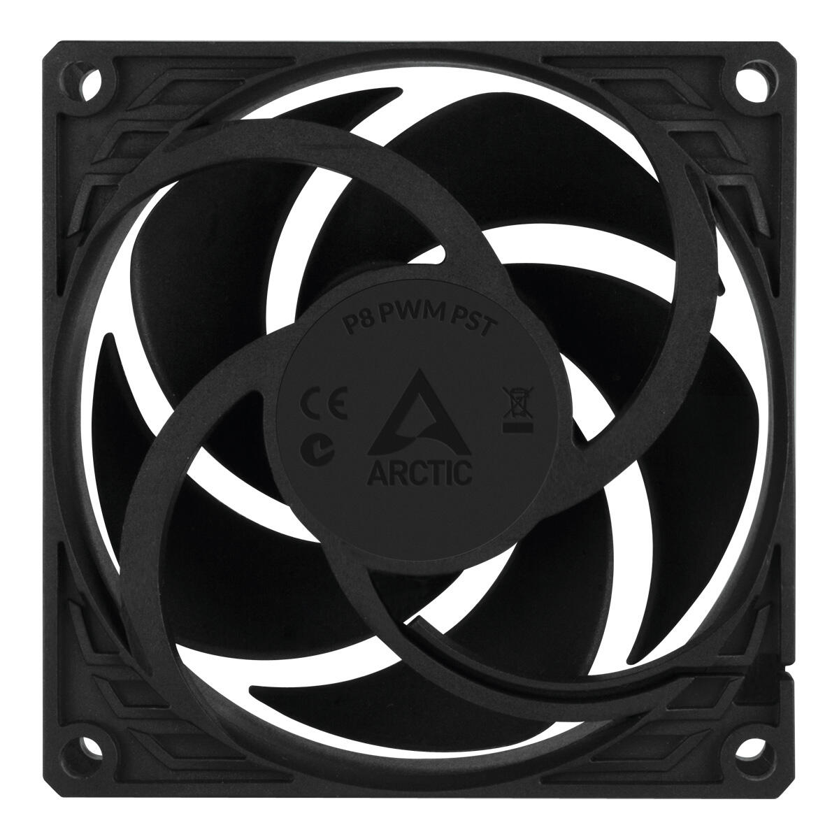 Arctic VENTILATOR PC, P8 PWM PST (Black), ACFAN00150A - imagine 3