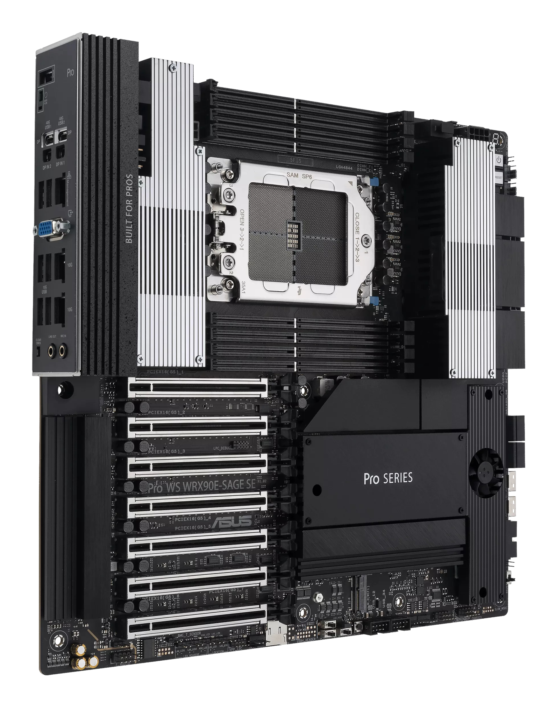 Asus SERVER MB AMD WRX90 STR5 EEB/, PRO WS WRX90E-SAGE SE - imagine 6