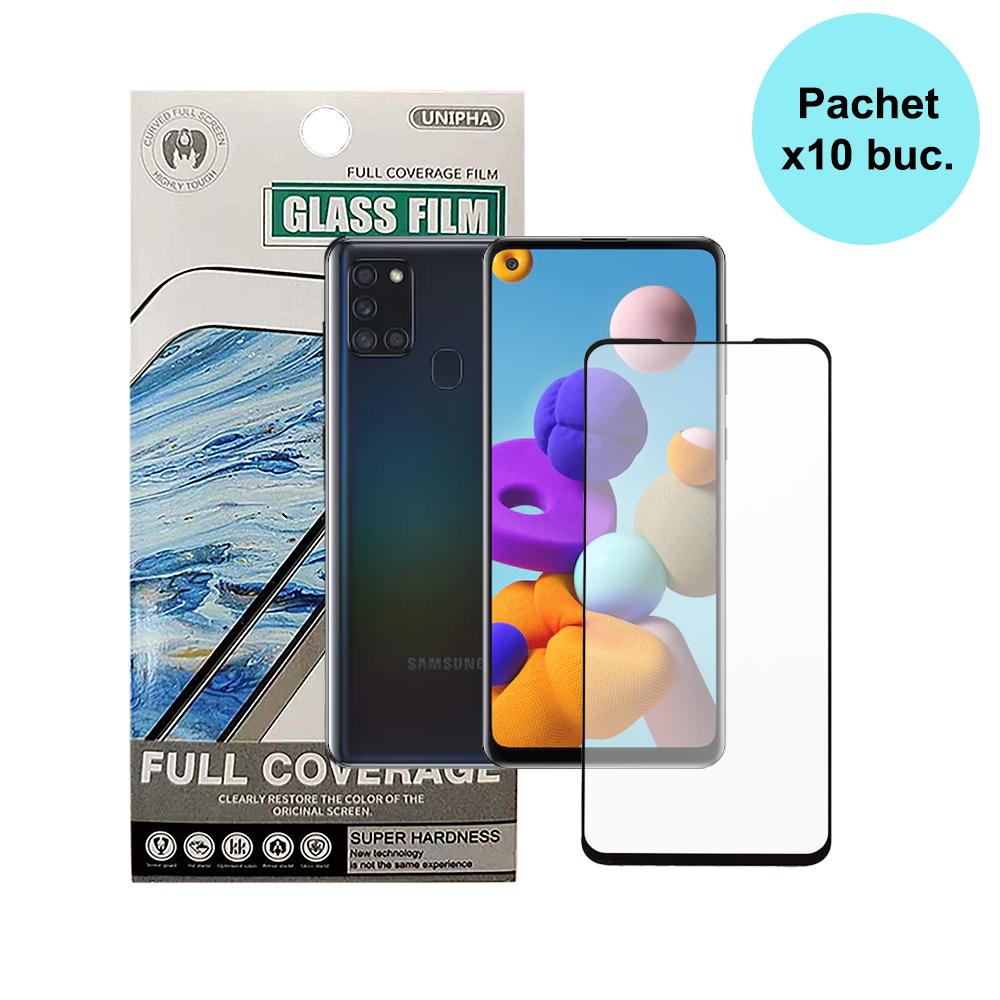 SPACER FOLIE STICLA pentru Samsung Galaxy A21S contine 10 bucati, grosime, SPPG-SM-GX-A21S-TG-10