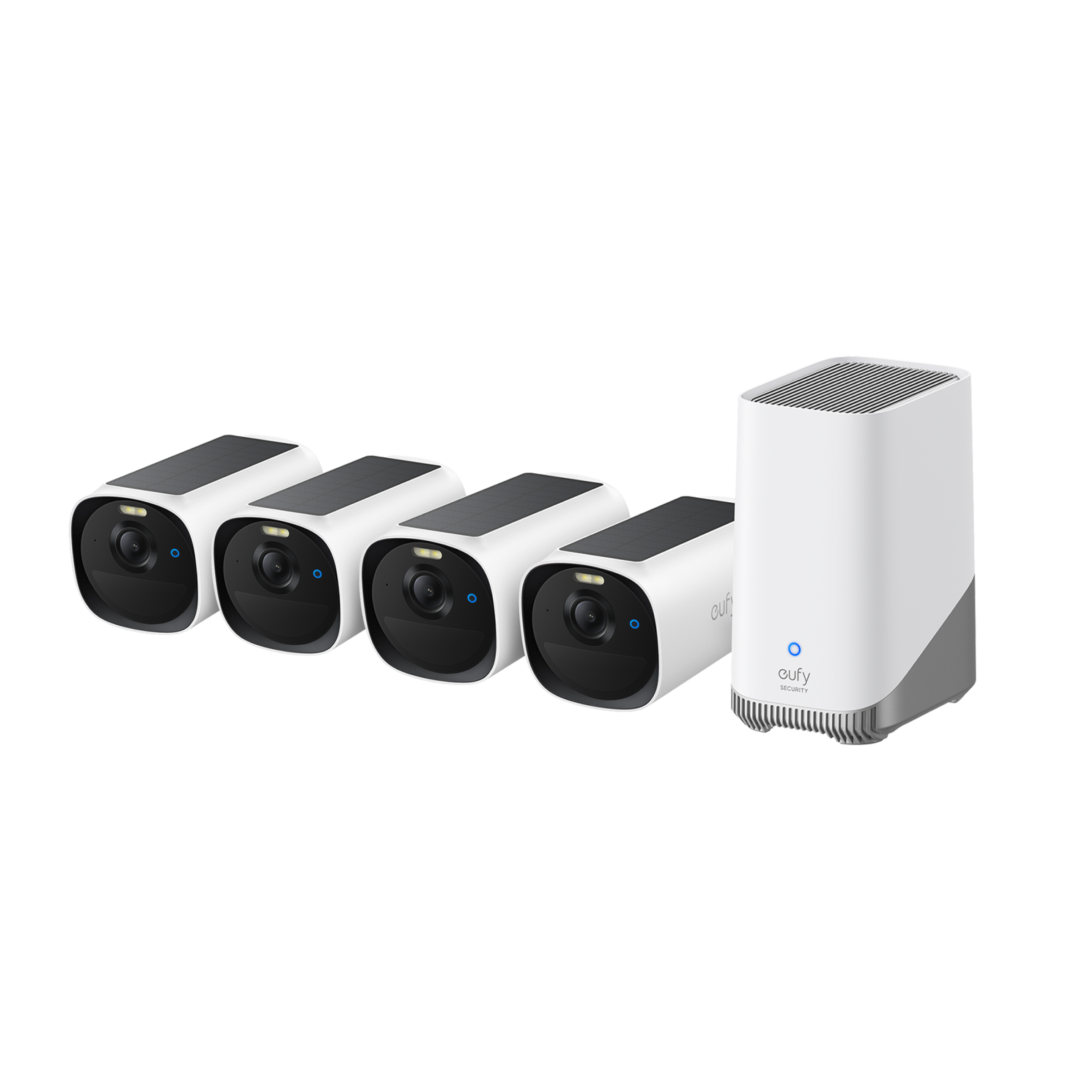 Anker Sistem supraveghere 4+1 "EufyCam E40T8144" + "Homebase 3", alb, E8144329