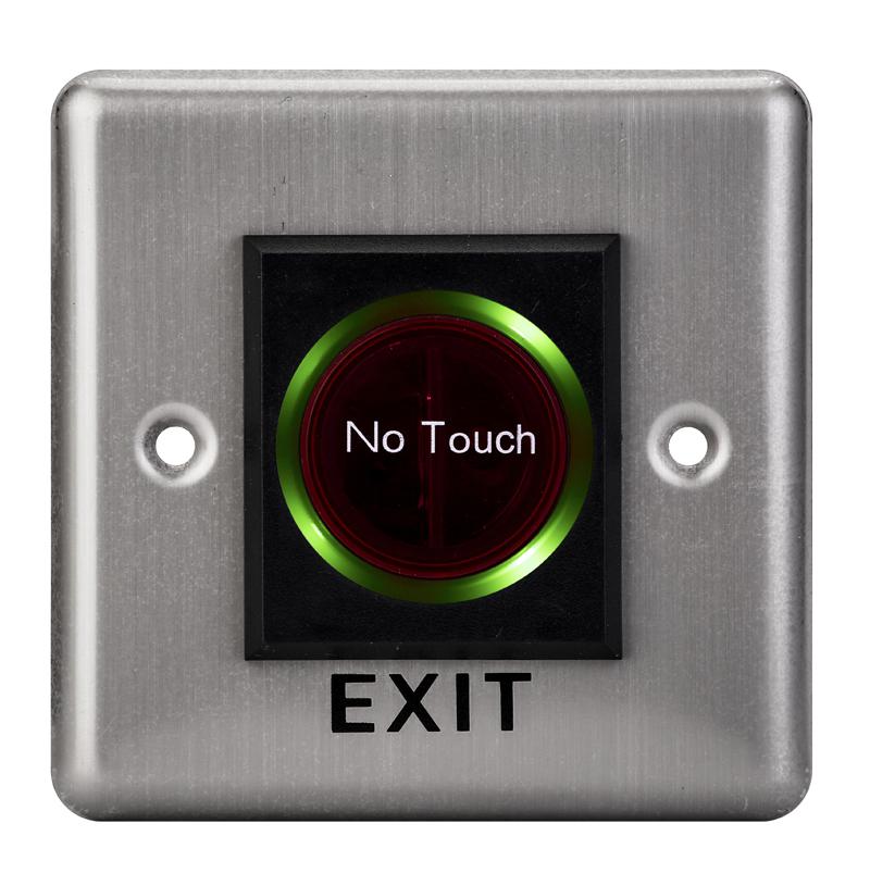 OTHER Buton de iesire cu infrarosu, incastrabil,Iesire contact:NO/NC; Icon: No Touch; LED, ND-EB15-2