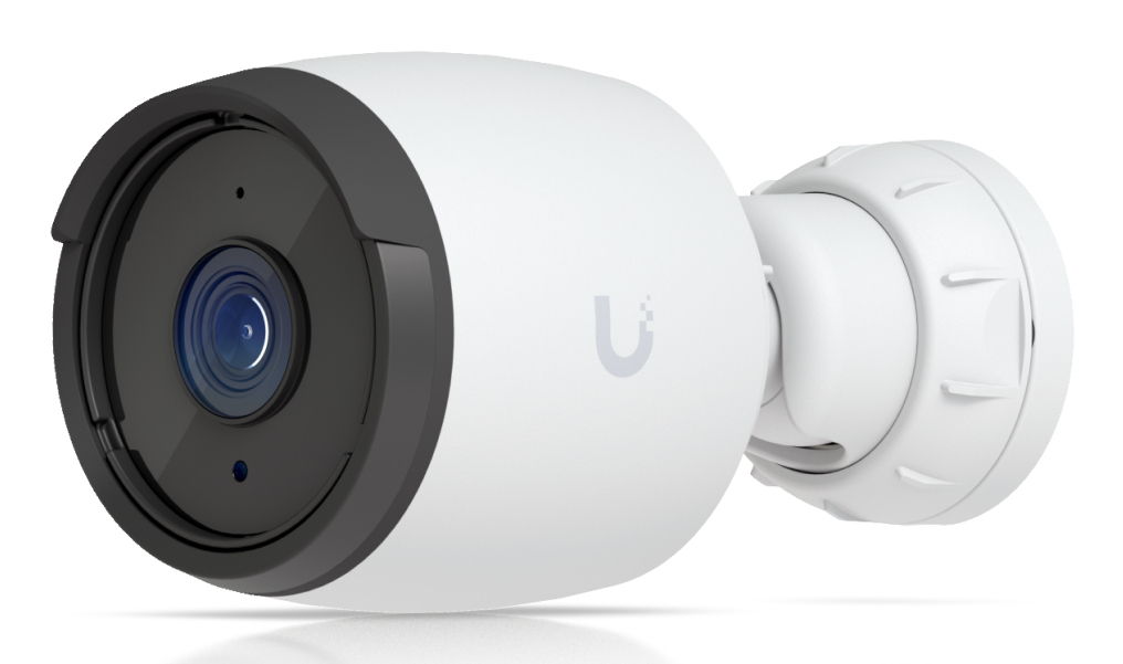 Ubiquiti All-weather 4K PoE camera with a 1/1.8 8MP image sensor, Multi-TOPs AI, UVC-G6-BULLET-W