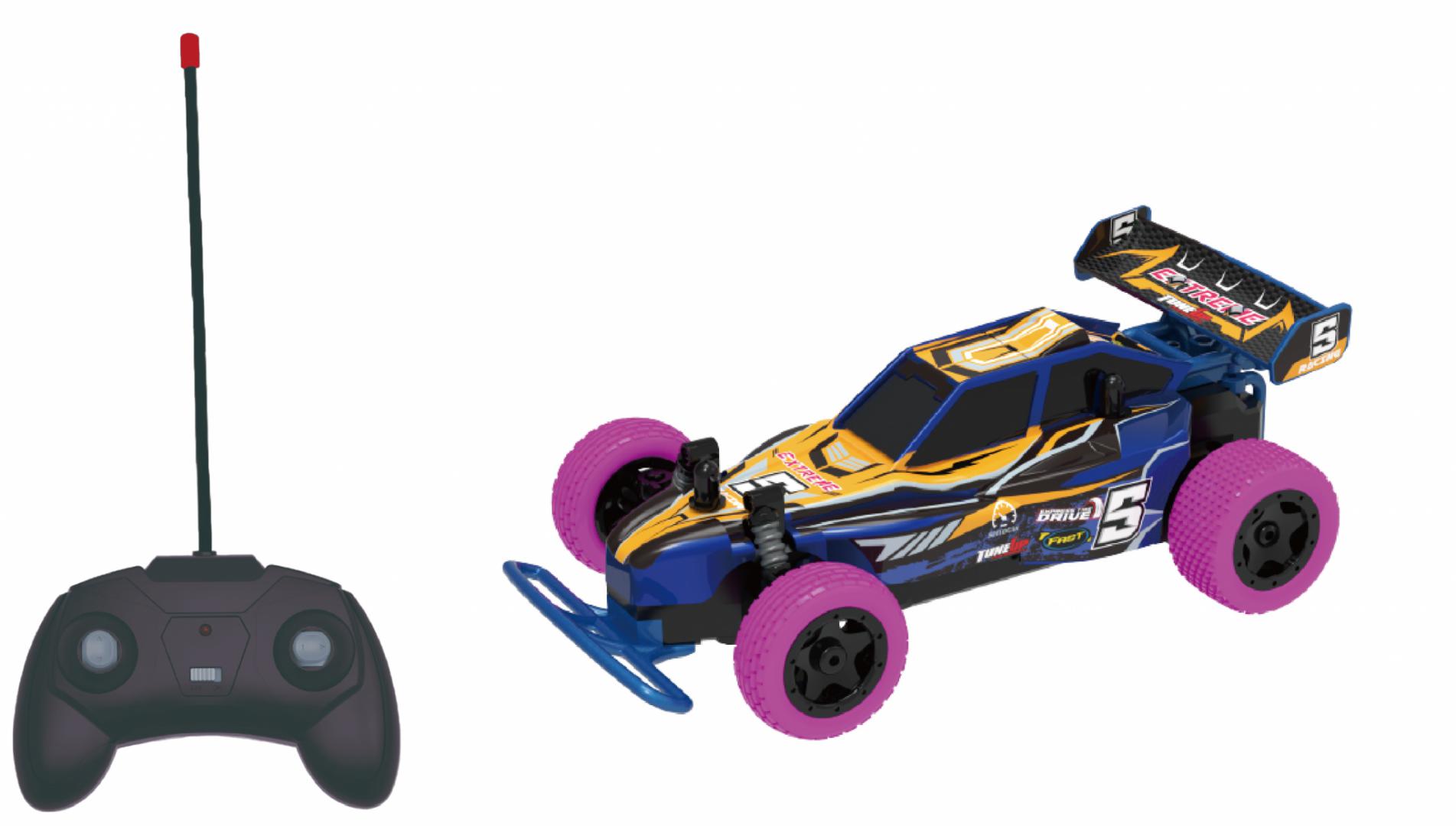 CEVODLE MASINUTA CU TELECOMANDA NITRO RACER, SCARA 1/24, 19CM, DIVERSE CULORI, CEV24531-3204MIX