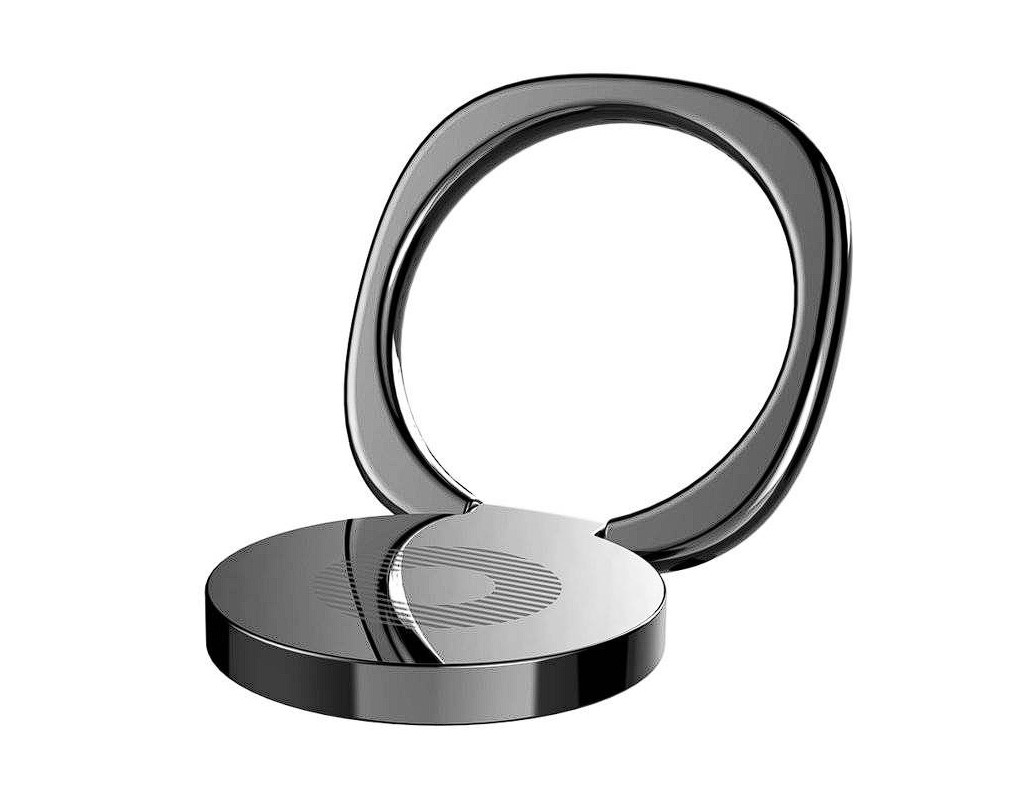 Baseus SUPORT Telefon Privity, inel metalic pentru o prindere sigura si suport orizontal, SUMQ-01