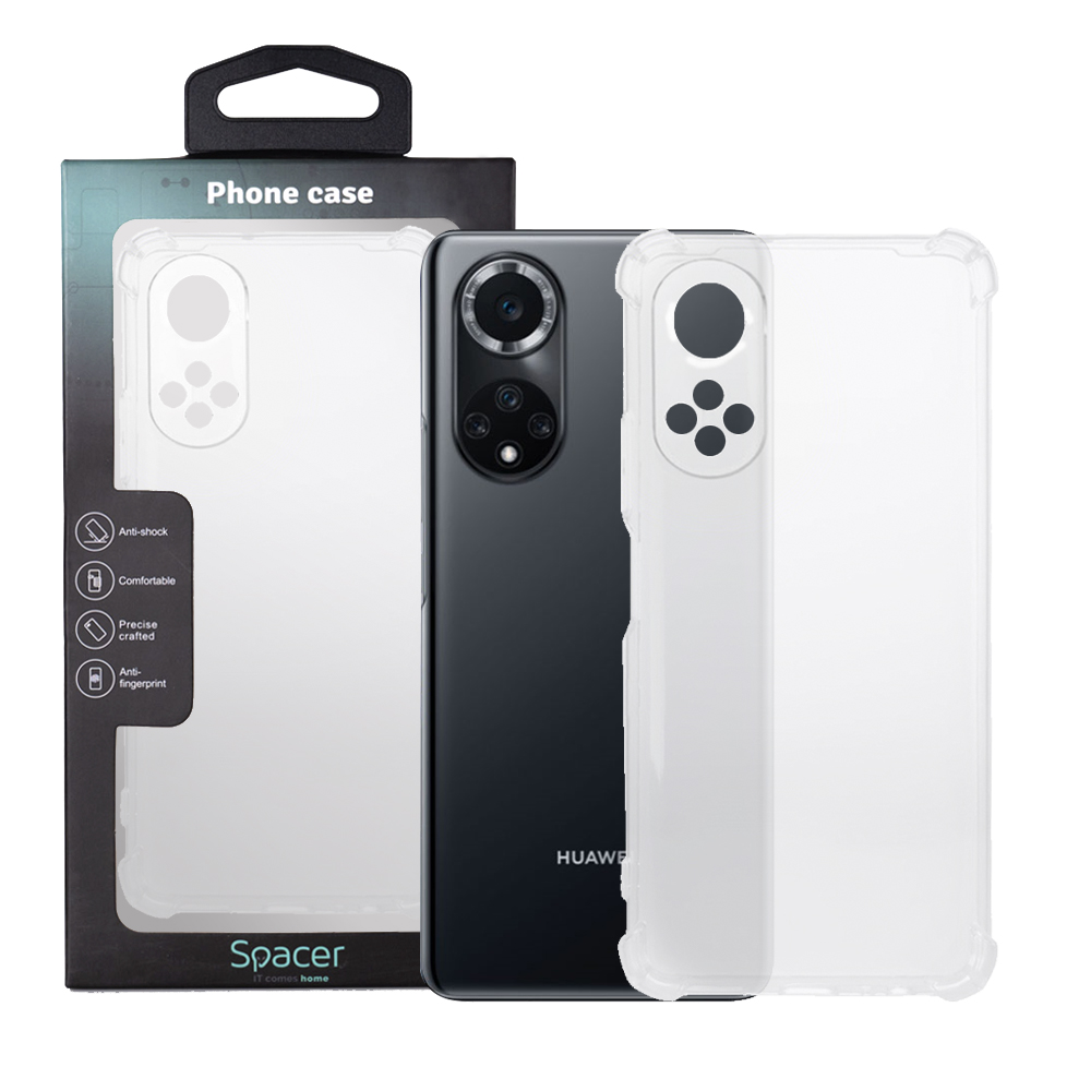 SPACER Husa Huawei telefon Nova 9, transparent, tip back cover, protectie, SPPC-HU-N9-CLR