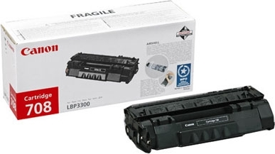 Canon Toner Original Black, CRG-708 pentru LBP-3300|LBP-3360, 2.5K, CR0266B002AA