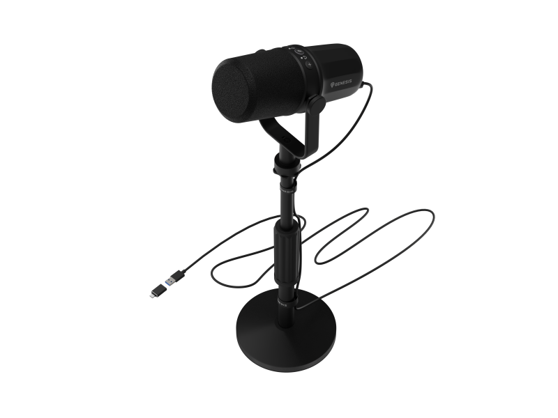 GENESIS Microfon Radium 750D, tip Cardioid, USB, NGM-2290