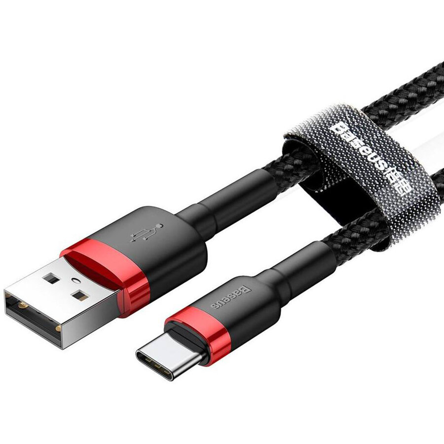 Baseus CABLU alimentare si date Cafule, Fast Charging Data Cable pt. smartphone, USB la, CATKLF-B91