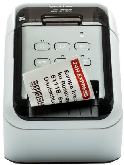 BROTHER Imprimanta Direct Termic, QL-810WC, 300dpi, Viteza de tiparire: 176mm/s, Latime, QL810WCYJ1