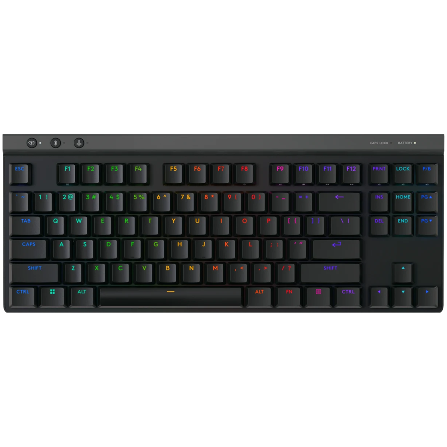 Logitech G515 TKL Gaming Keyboard - BLACK - US INTL - 2.4GHZ/BT - EMEA28i-935 - TACTILE, 920-012872
