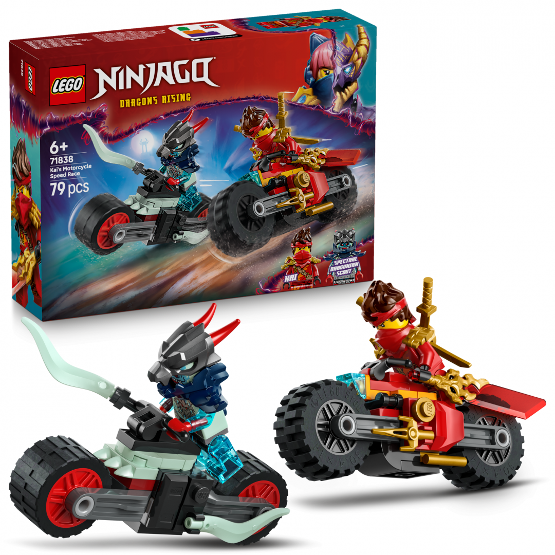 Lego CURSA MOTOCICLETA KAI, LEGO71838