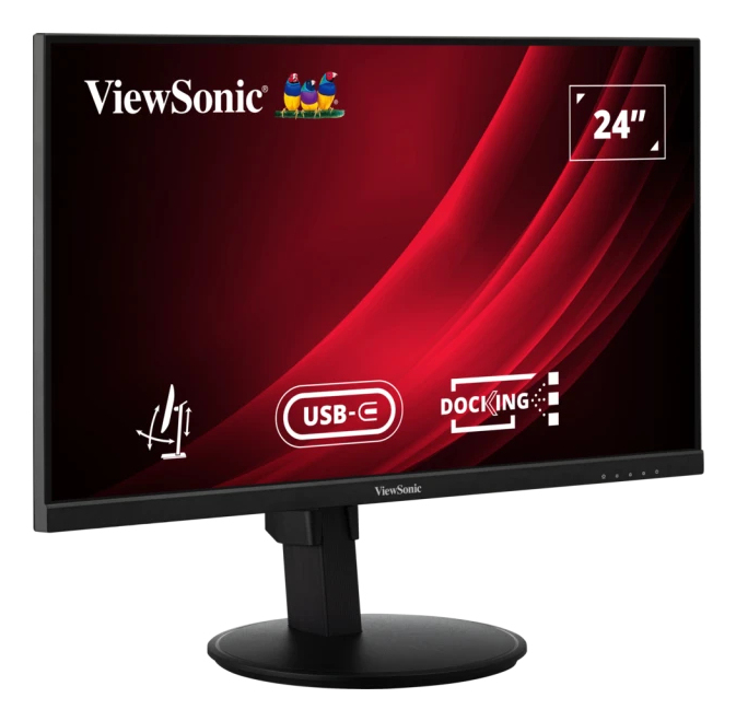 ViewSonic MONITOR LCD 24" IPS/BLACK, VG2409U-2 - imagine 2