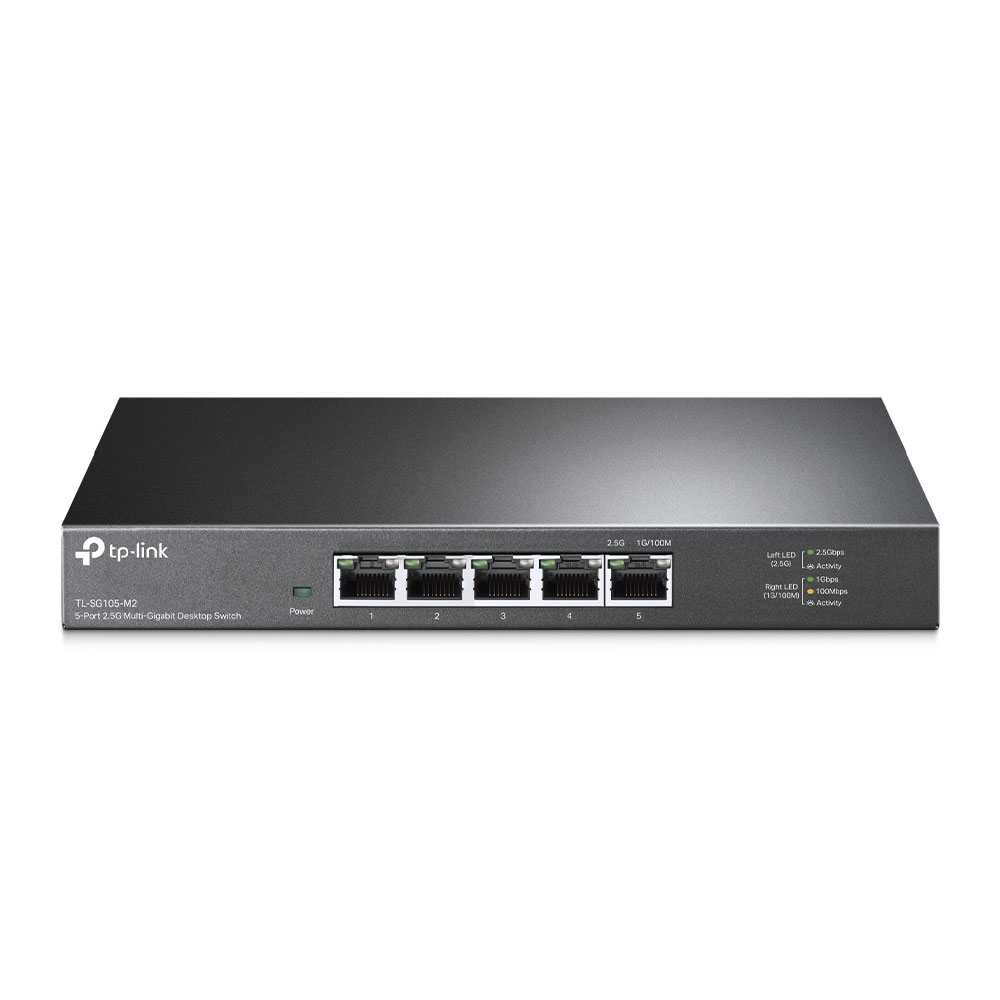 Tp-Link SWITCH 5 porturi 2.5 Gigabit. carcasa metalica, TL-SG105-M2
