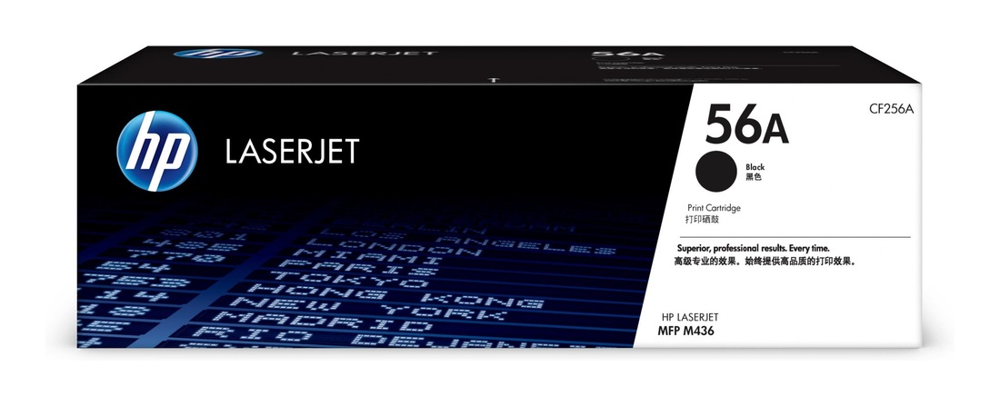 HP Toner Original Black, nr.56A pentru LaserJet M433|M436, 7.4K, CF256A
