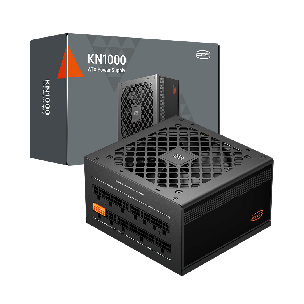 PCCOOLER SURSA KN1000, 1000W, certificare 80Plus Gold, modular, PFC+Full Bridge, P3-KN1000-G1F