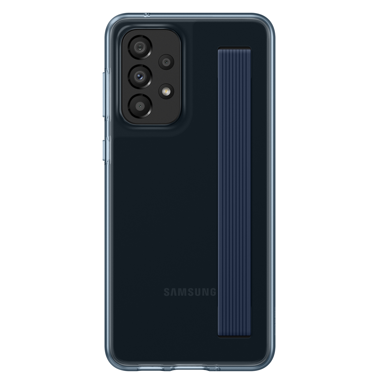 Samsung Galaxy A33 (5G); Slim Strap Cover; Black(No additional strap), EF-XA336CBEGWW