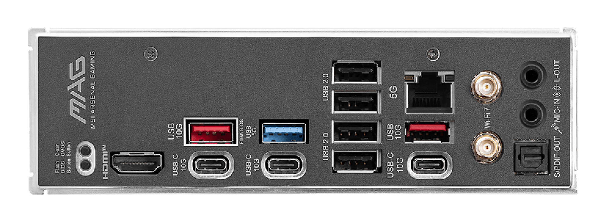 MSI Placa de baza MAG B850 Tomahawk Max WiFi Mainboard, Sockel AM5, AMD B850, ATX, DDR5, 7E62-002R - imagine 5