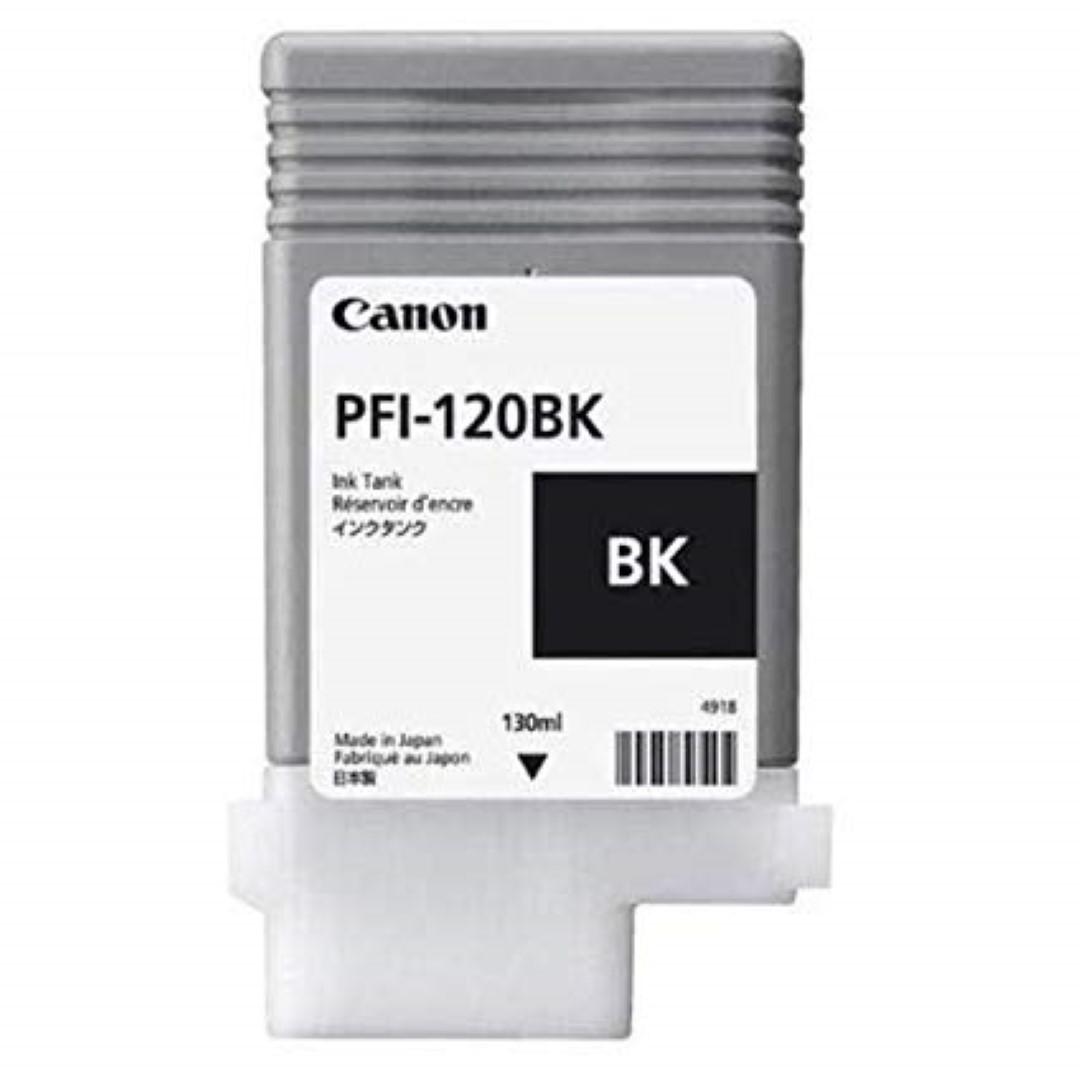 Canon Cartus Cerneala Original Black, PFI-120BK pentru IPF TM-200|TM-205|TM-300|TM-305, 2885C001AA