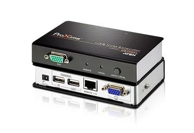 Aten EXTENDER KVM acces PC de la distanta, conector tip VGA (M) | USB (M) x 2 | RJ-45 |, CE700A-AT-G