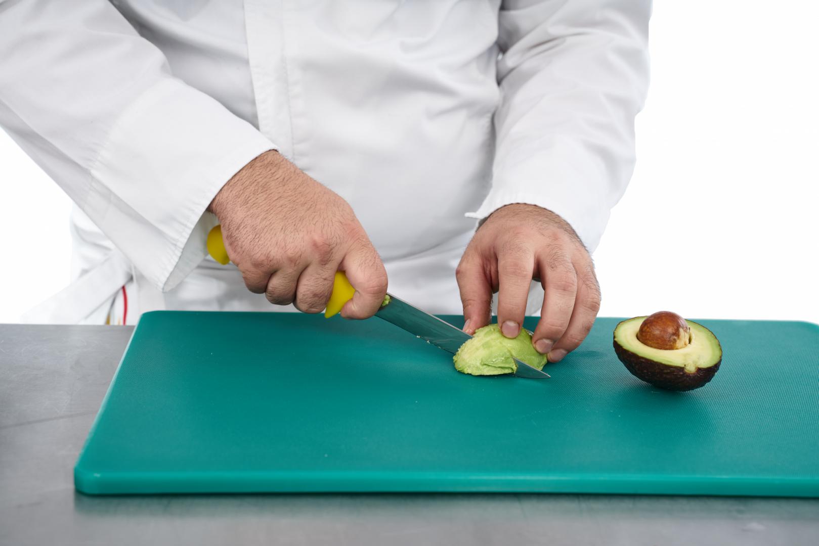 HEINNER CUTIT DEZOSAT PROFESIONAL 18 CM, GALBEN, CHEF LINE, COOKING BY, HR-EVI-P018Y - imagine 4