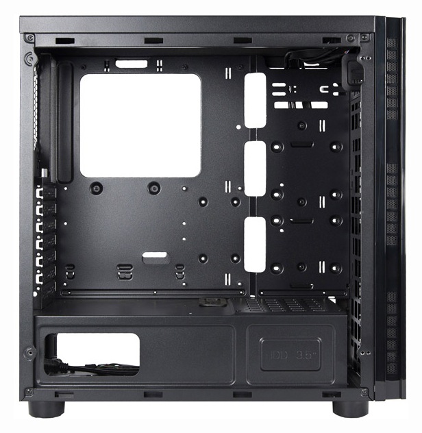 CHIEFTEC CARCASA, Middle Tower, ATX, HAWK, fara sursa, USB 3.0 x 2, USB 2.0 x 1, Jack, AL-02B-OP - imagine 4