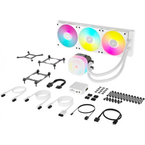 Corsair CR COOLER iCUE LINK TITAN 360 RX RGB WHI, CW-9061021-WW - imagine 11