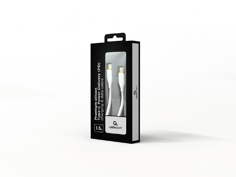 Gembird CABLU alimentare si date, CC-USB2S-CMCM-1.5M-W - imagine 2